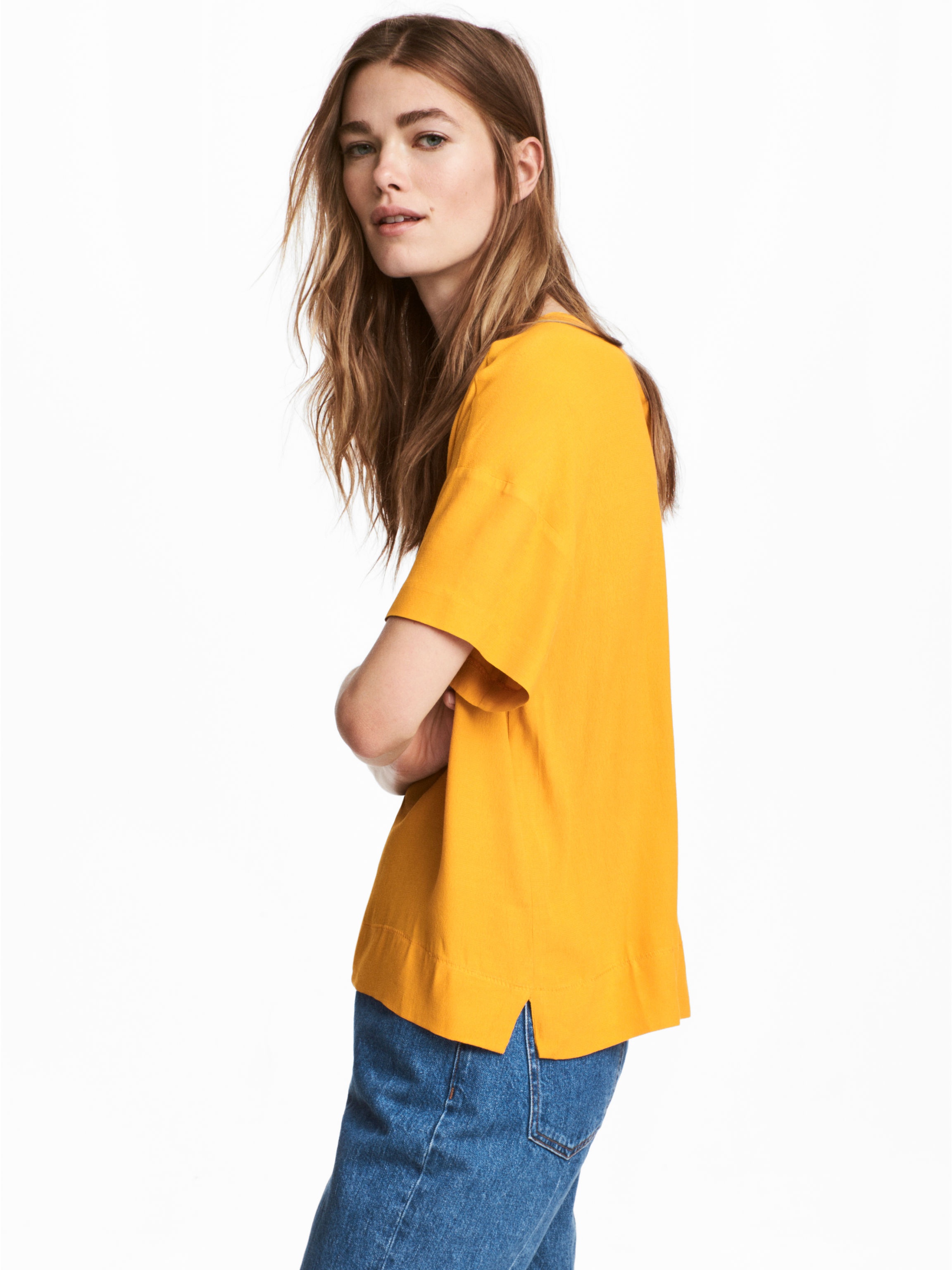

Блузка H&M 5354786 38 Желтая