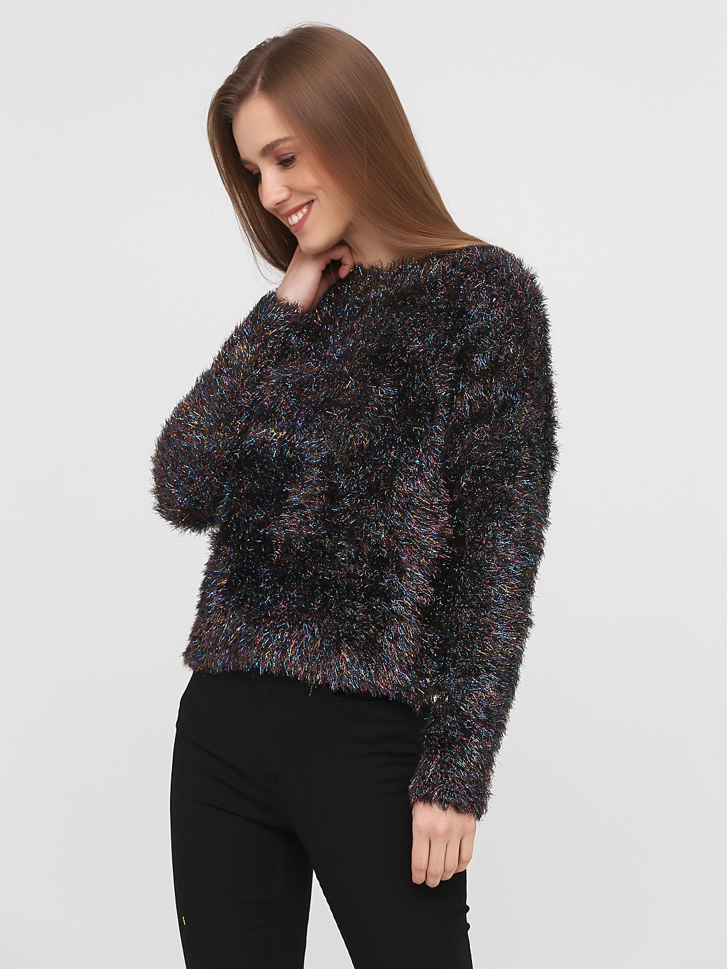 

Джемпер Monki 5419866 S Черный с блестящим