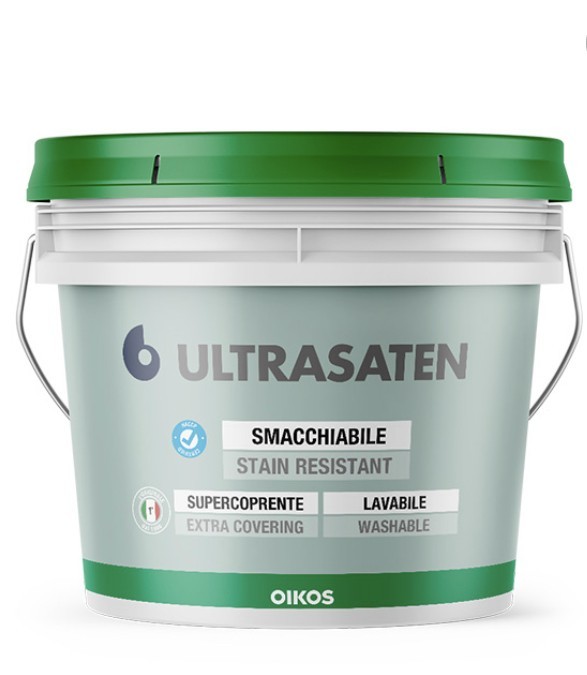 

Еко фарба OIKOS ULTRASATEN (Глянцевий) 10л Білий (OI0004)
