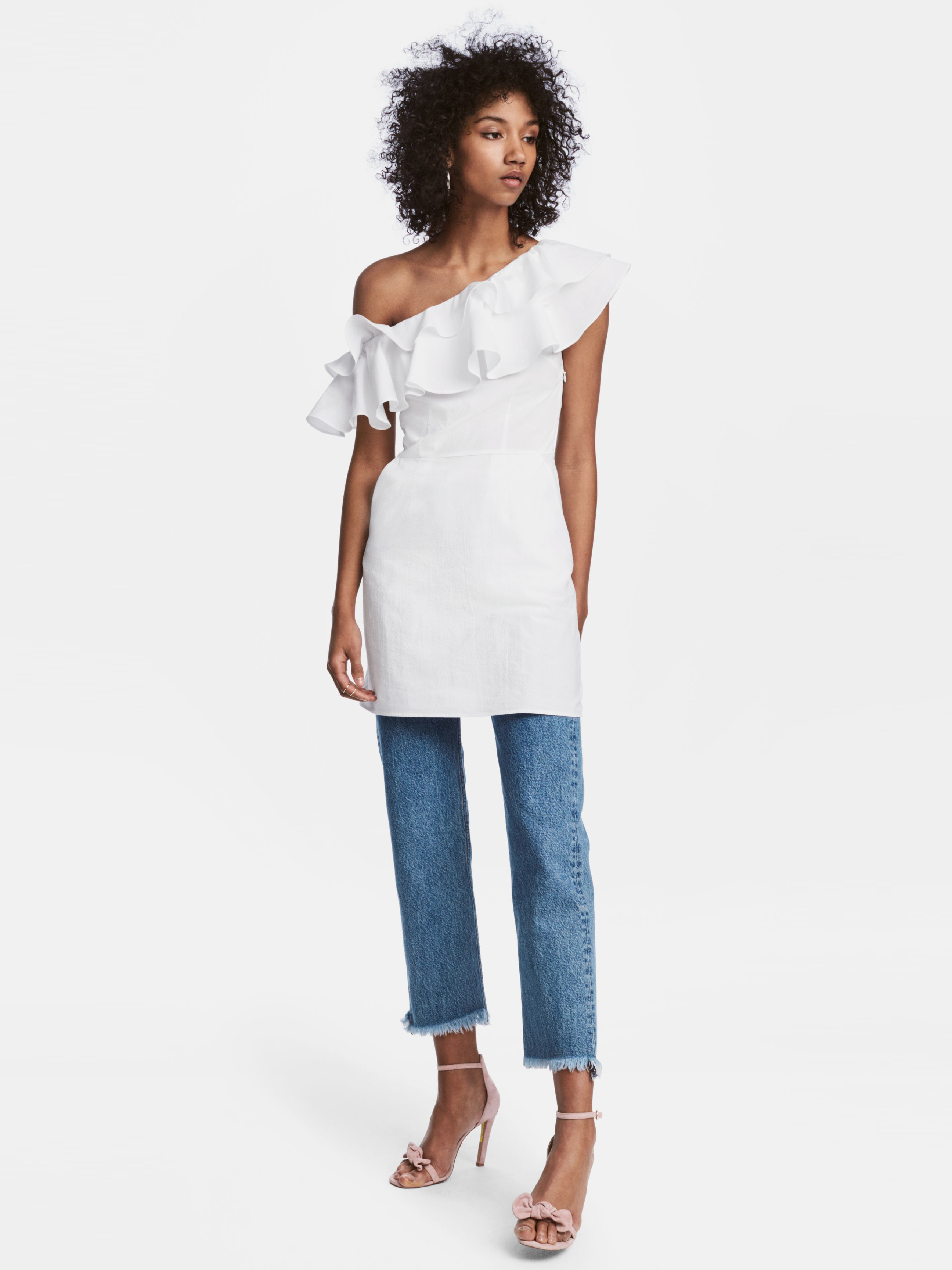 

Платье H&M 5611276 42 Белое