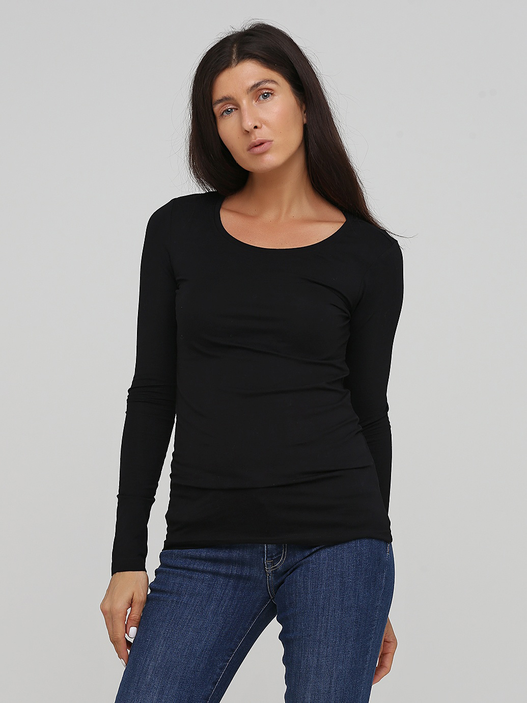 

Лонгслив H&M 1896295 XS Черный