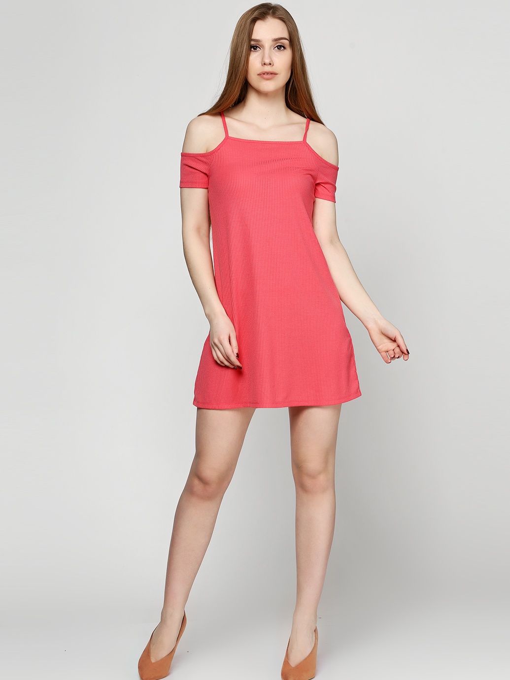 

Платье H&M 4065864 40 Коралловое