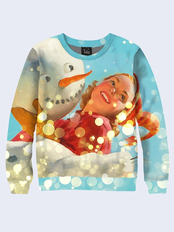

Женский свитшот Vilno с рисунком, GIRL AND SNOWMAN,  (44), (Vil-10018, Женский свитшот Vilno с рисунком, GIRL AND SNOWMAN, S (44), (Vil-10018)