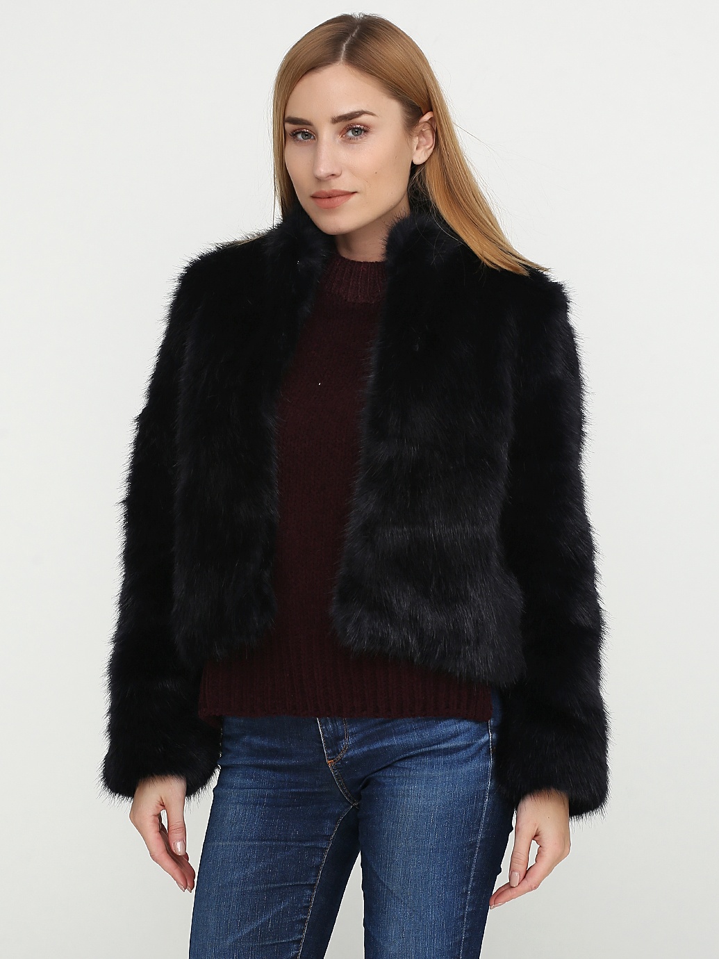 

Полушубок H&M 5825516 34 Синий