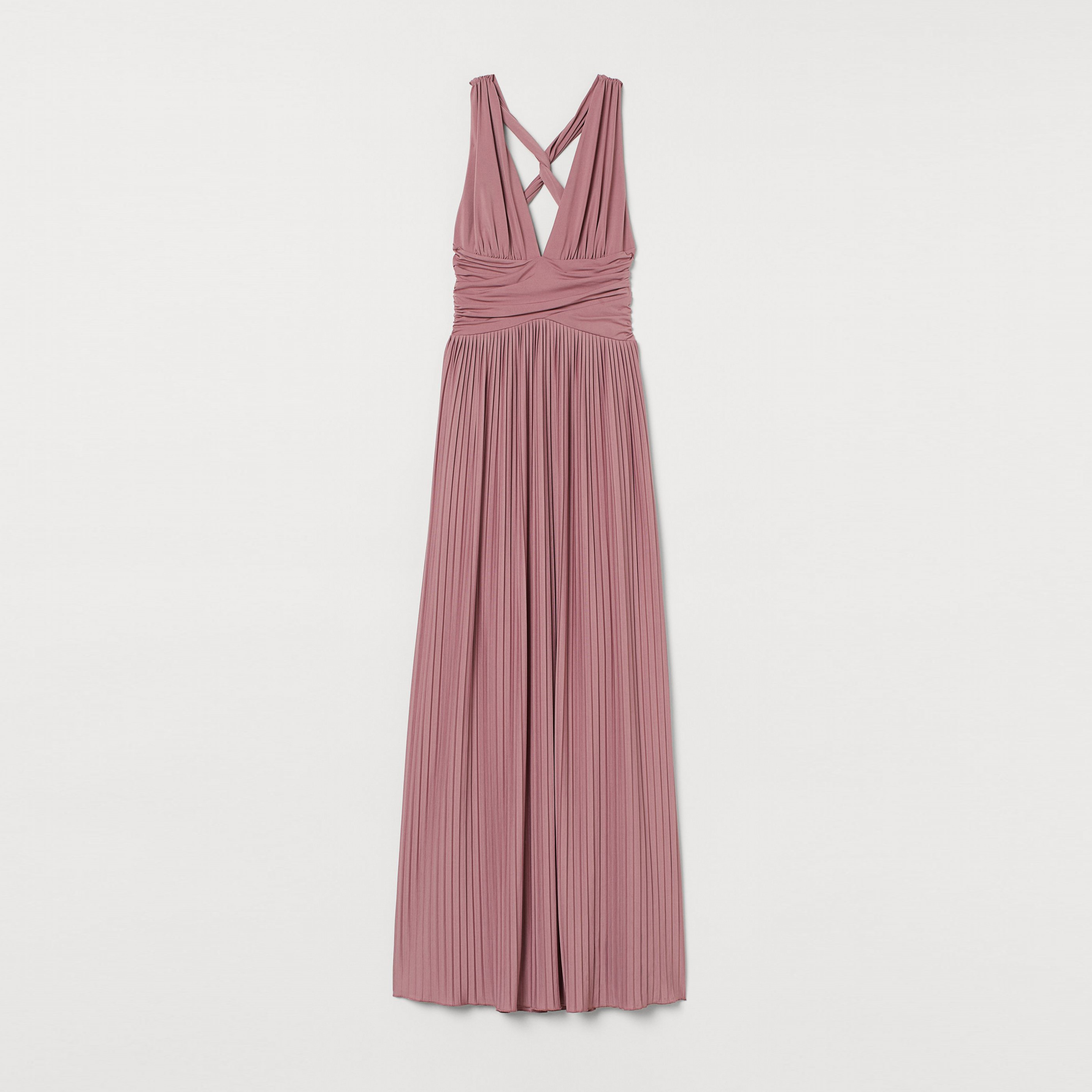 

Платье H&M 7180860 38 Приглушенное розовое