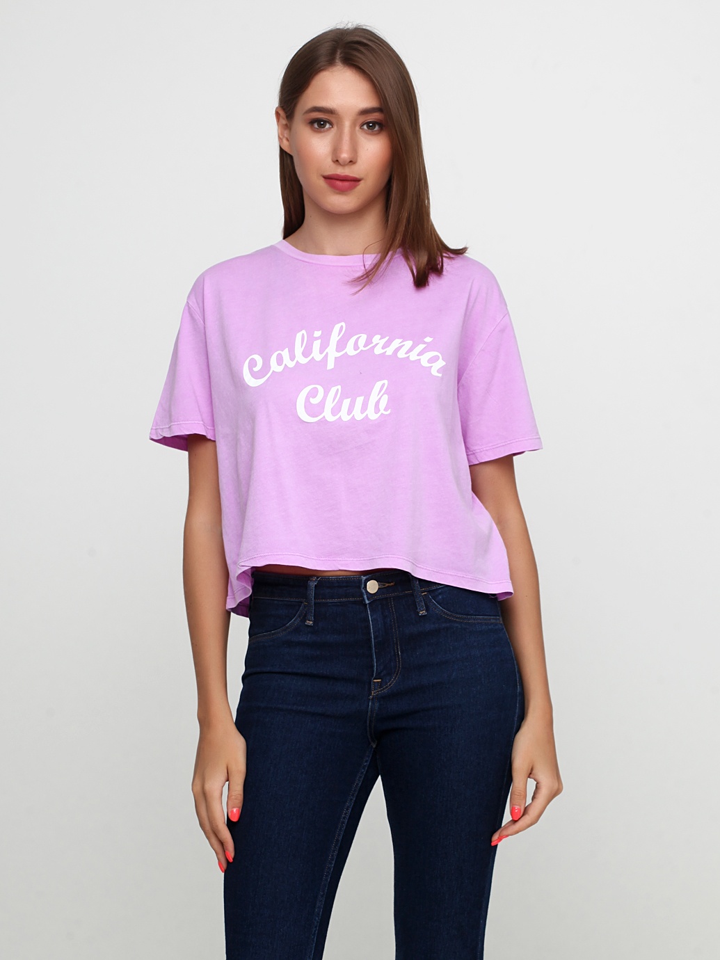 

Топ H&M 5664036 XS Сиреневый