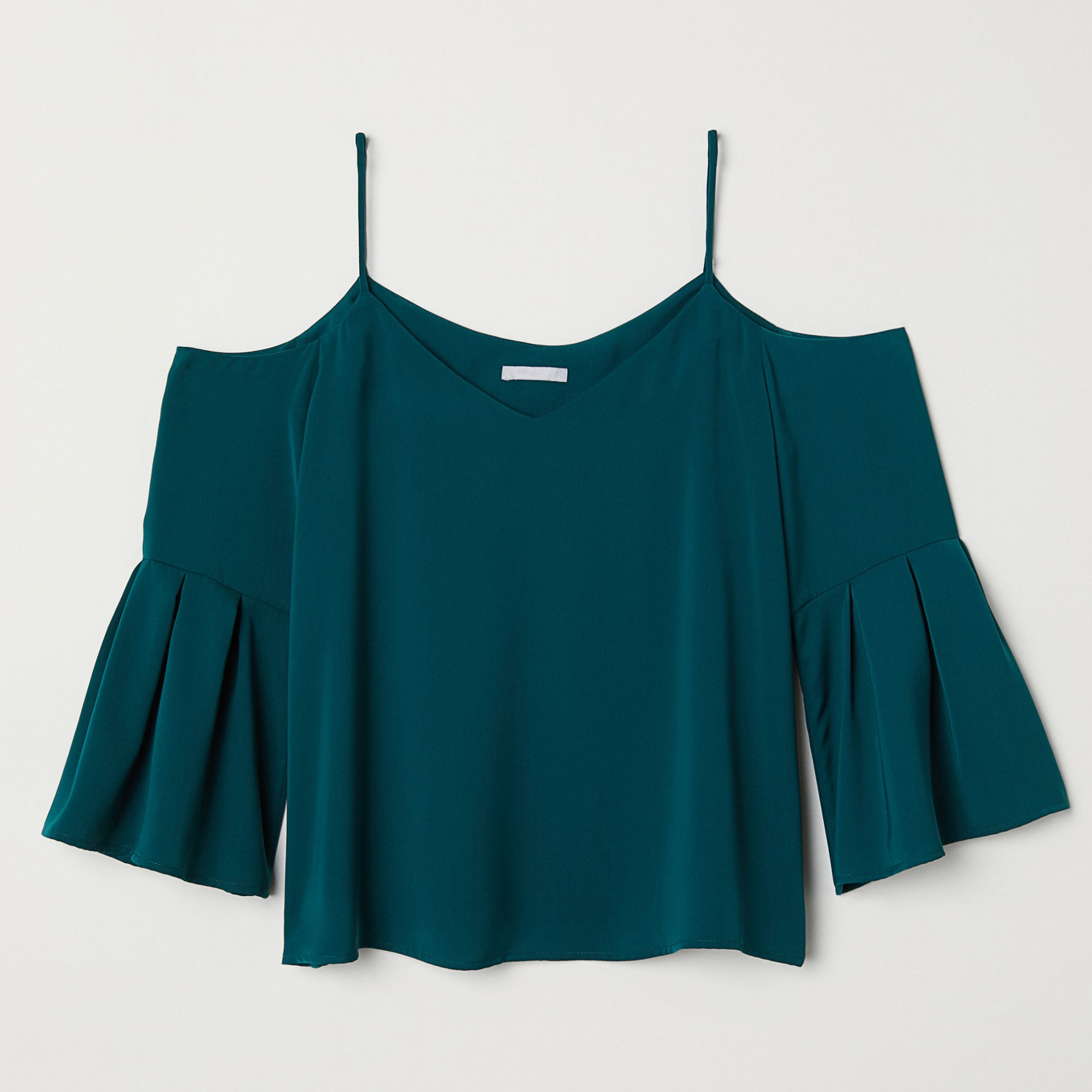 

Топ H&M 6206257 40 Темно-зеленый