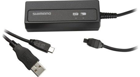 

Зарядний пристрій SHIMANO SM-BCR2 для батареї Di2 (внутр. монтаж) кабель USB в комплекті