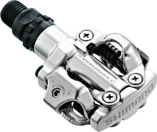 

Педалі SHIMANO PD-M520 SPD Срібний