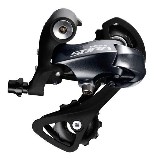 

Перемикач задній SHIMANO SORA RD-R3000-SS 9ск. Короткий важіль