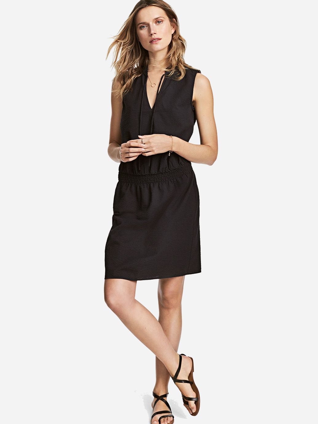 

Платье H&M 0474401_02 34 Черное