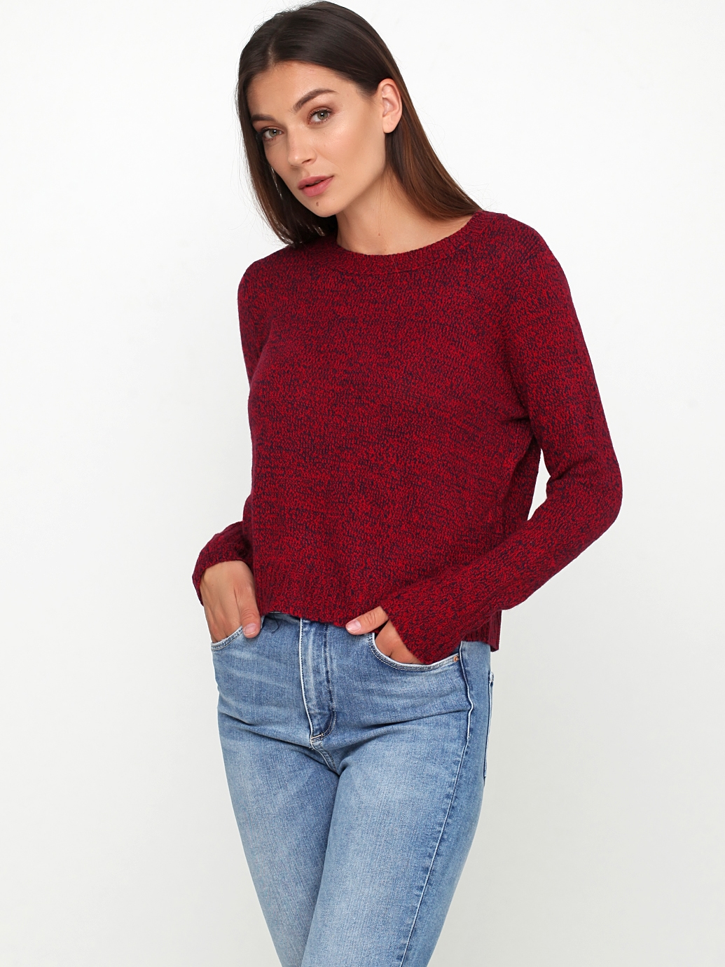 

Джемпер H& 0548926_01  Бордовый, Джемпер H&M 0548926_01 M Бордовый
