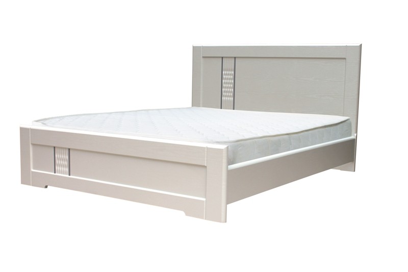 

Кровать Неман Зоряна 140х200 скол дуба белый