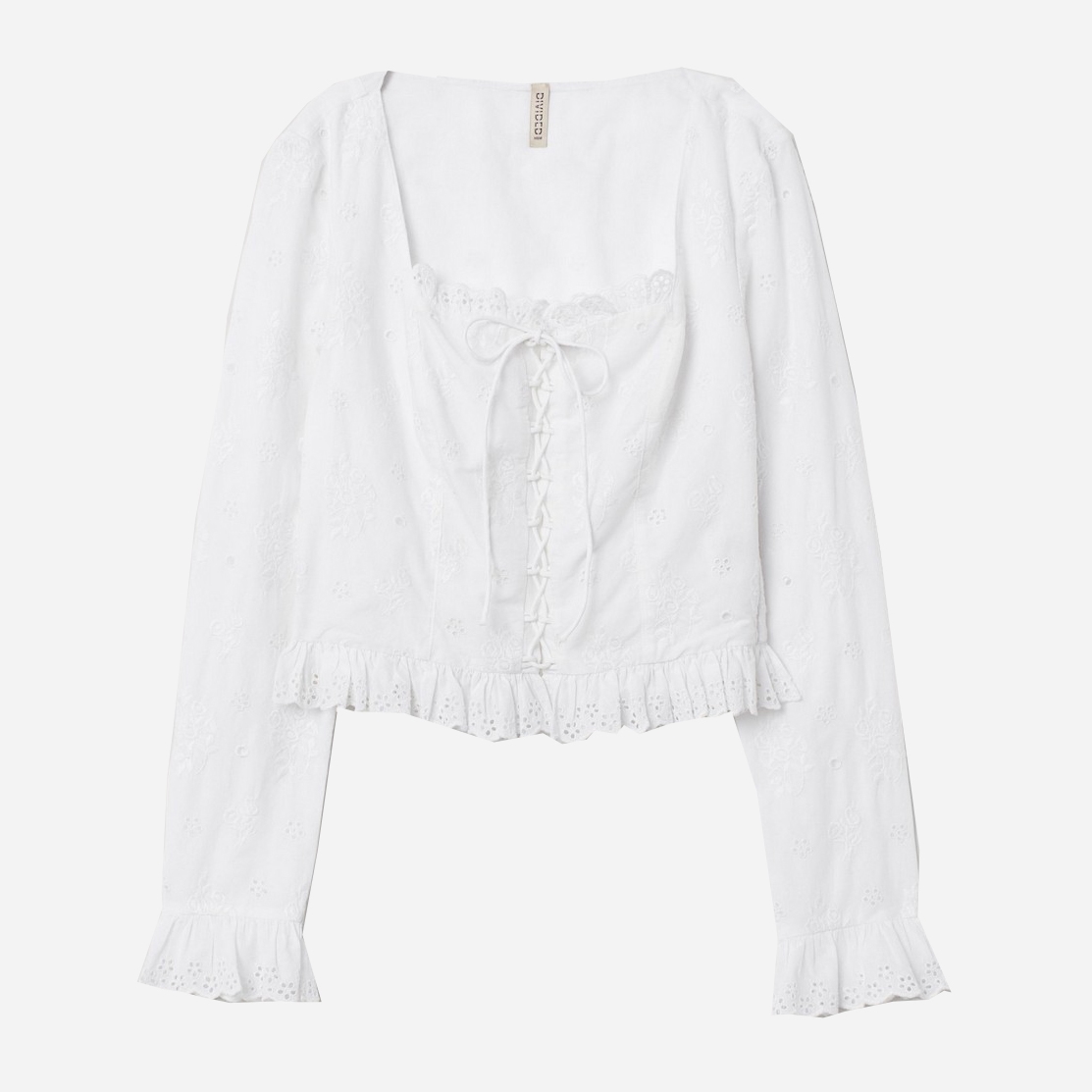 

Блузка H&M 0697938 34 Белая