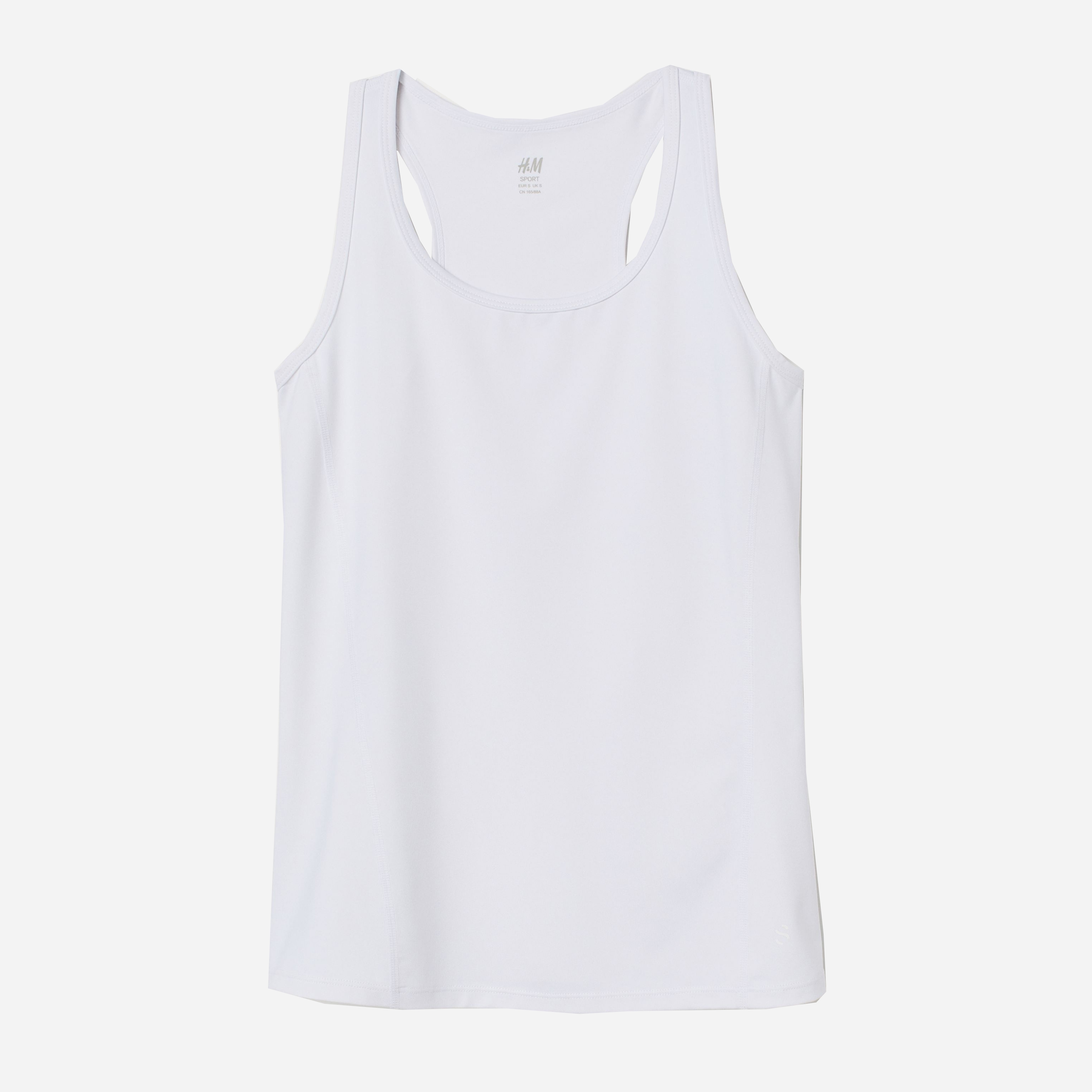 

Спортивная майка H& 0694132  Белая, Спортивная майка H&M 0694132 M Белая
