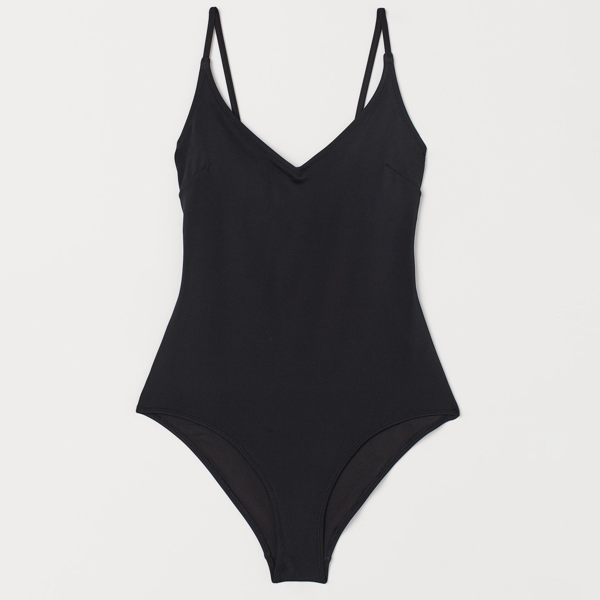 

Слитный купальник H&M 411-811783 46 Черный