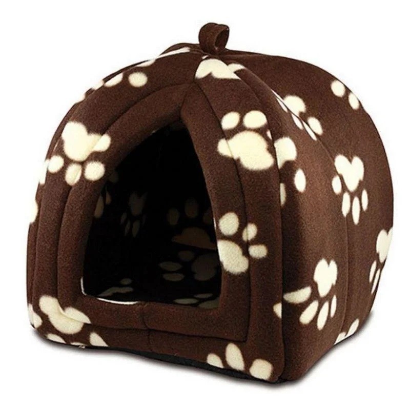 

Мягкий домик Pet Hut для собак и кошек Коричневый 0516а