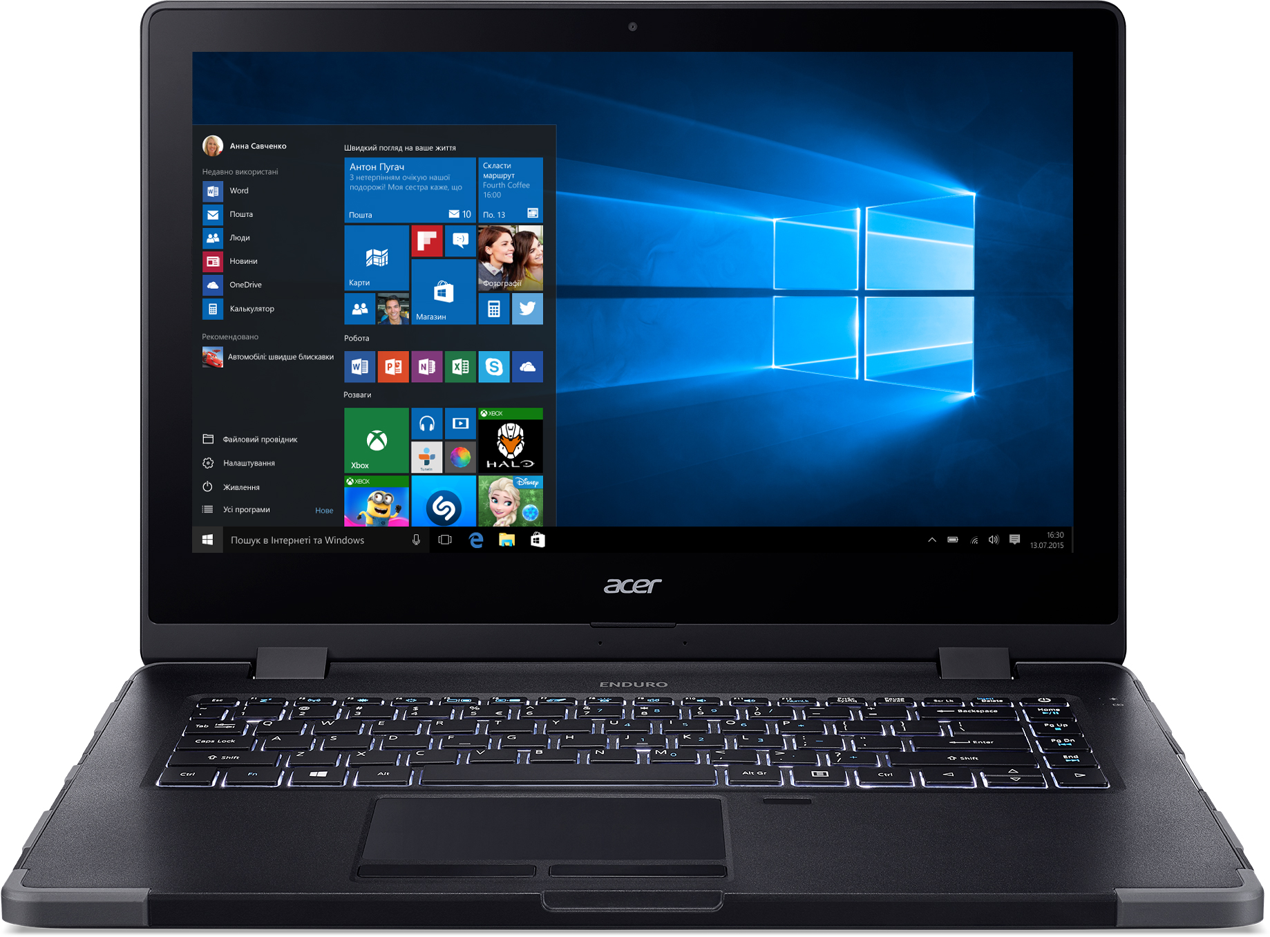 

Ноутбук Acer Enduro N3 EN314-51W-53KX (NR.R0PEU.008) Shale Black