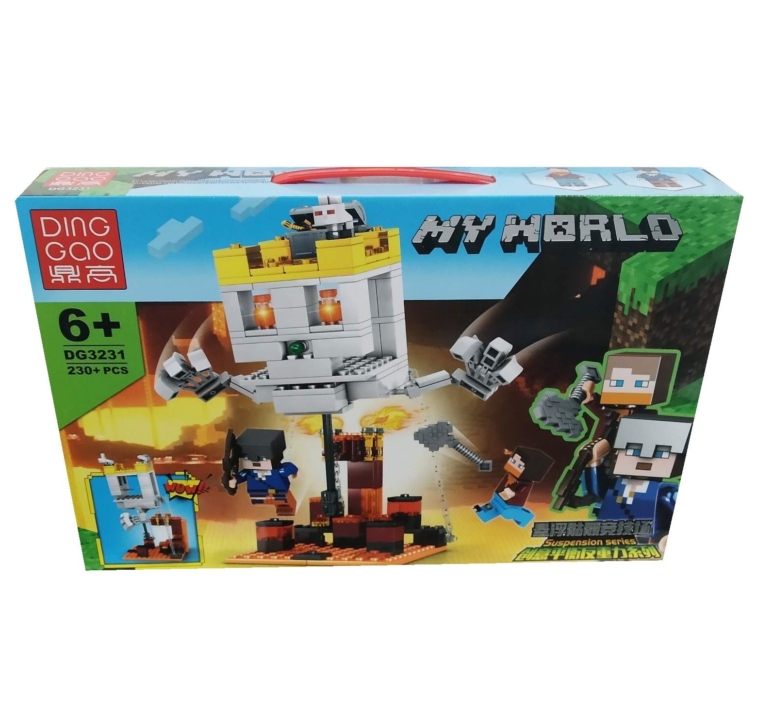 

Конструктор "Minecraft: My World" DG3231 230 деталей 0775