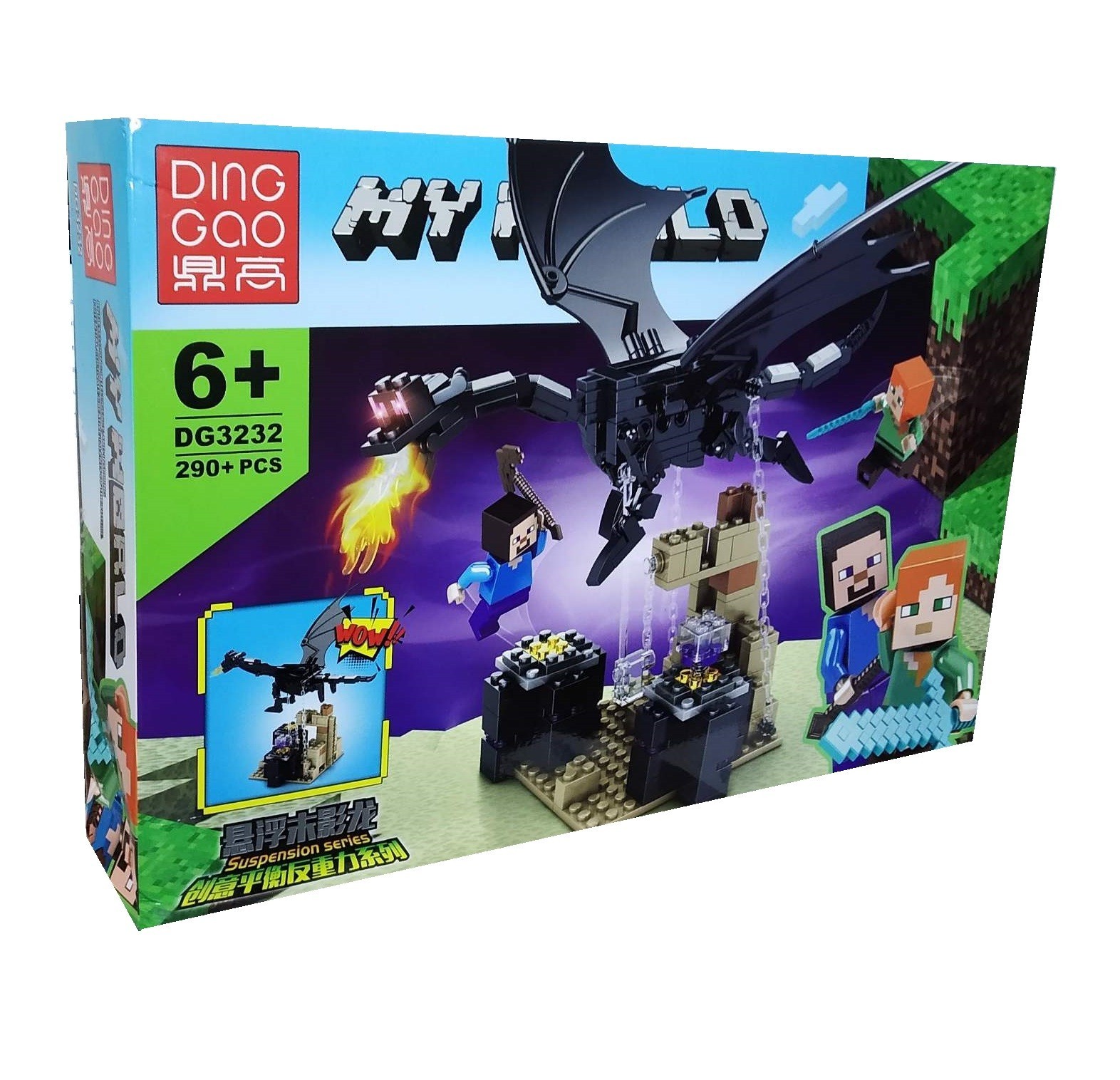 

Конструктор "Minecraft: My World" DG3232 290 деталей 0792
