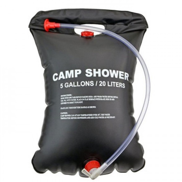 

Душ туристический портативный походный дачный CAMP SHOWER 20 литов 0288