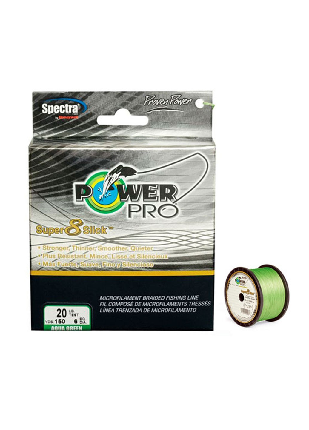 

Шнур PowerPro Super 8 Slick 137 м. 15LB (0.19 mm) Зеленый (3842921015) USA