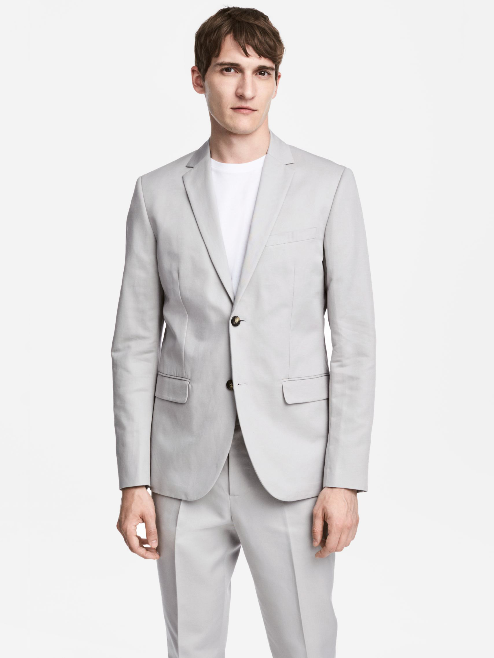 

Пиджак H&M 1002-5050965 58 Светло-серый