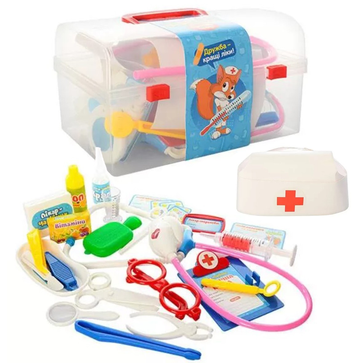 

Детский чемоданчик доктора. Игровой набор врача Play Smart M 0459 U