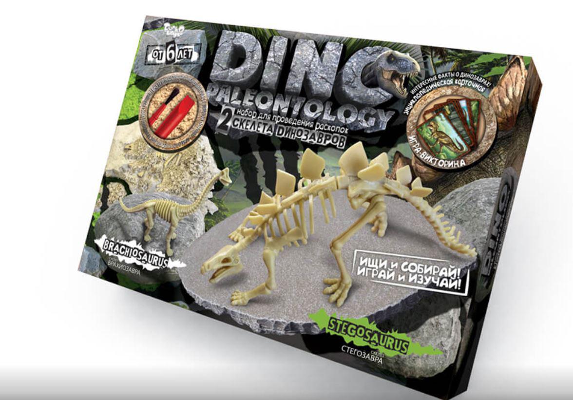 

Большие раскопки динозавров Брахиозавр + Стегозавр, Danko Toys (DP-01-01)