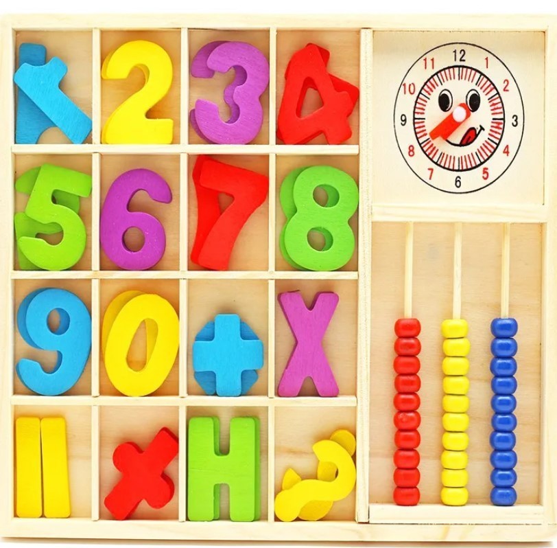 

Набор первоклассника "Математический набор. Счёты" TREE TOYS MD 1245B