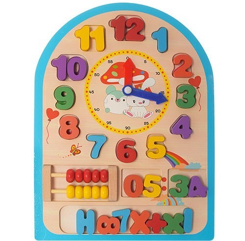 

Деревянная игрушка Часы TREE TOYS MD 1050