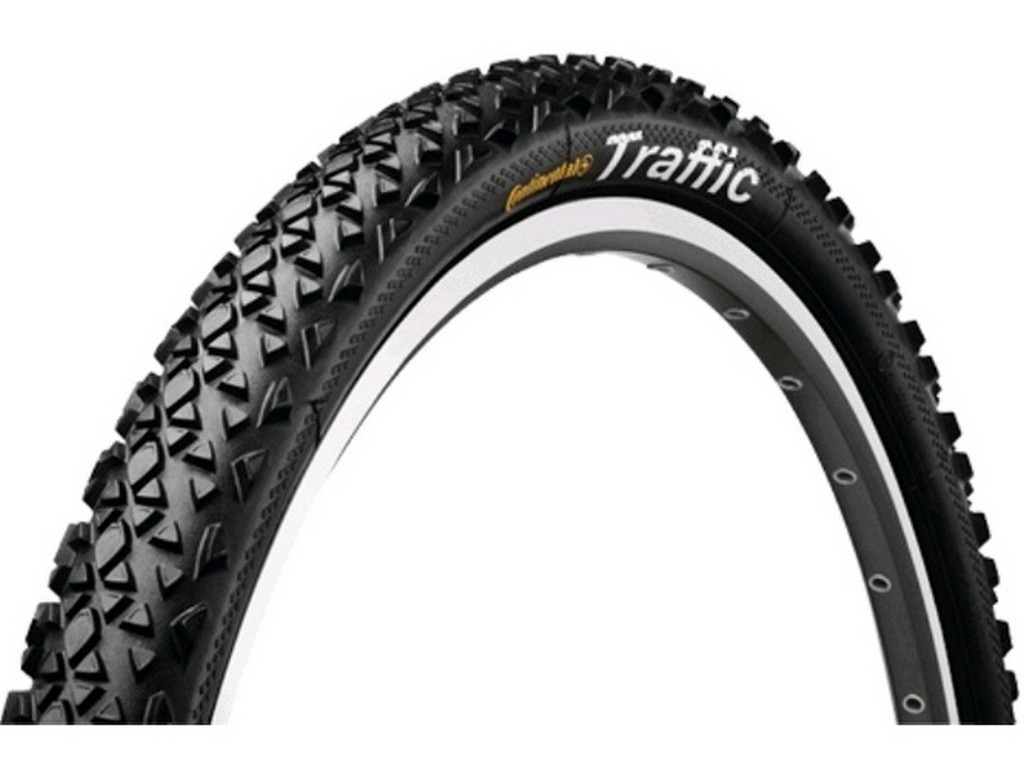 

Покрышка 26* Continental Traffic II, 26"x1.9, 50-559, Wire, Sport, черный
