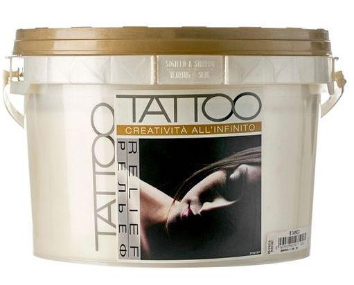 

Декоративная штукатурка Tattoo Relief 15 кг (10 л)