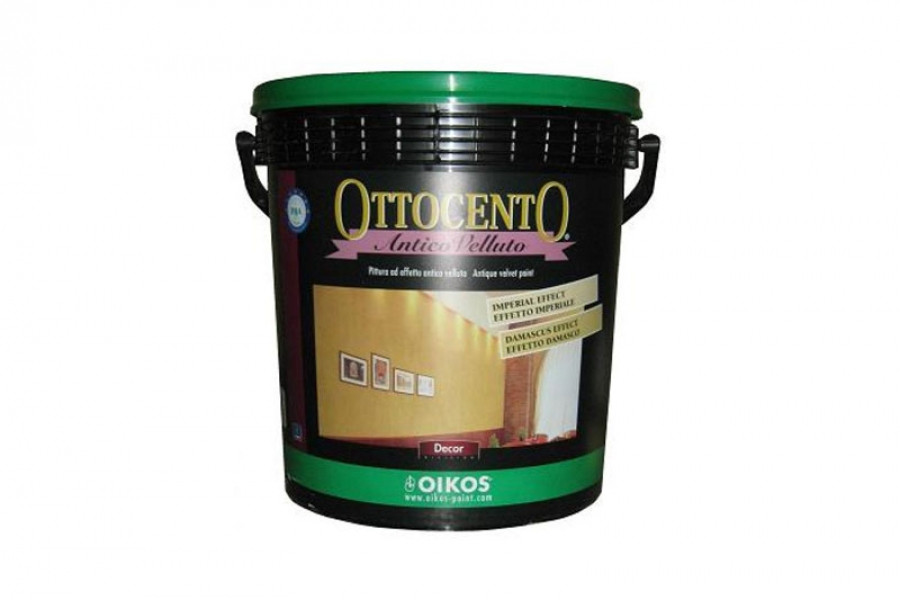 

Декоративная краска Oikos Ottocento Bianco 1 л