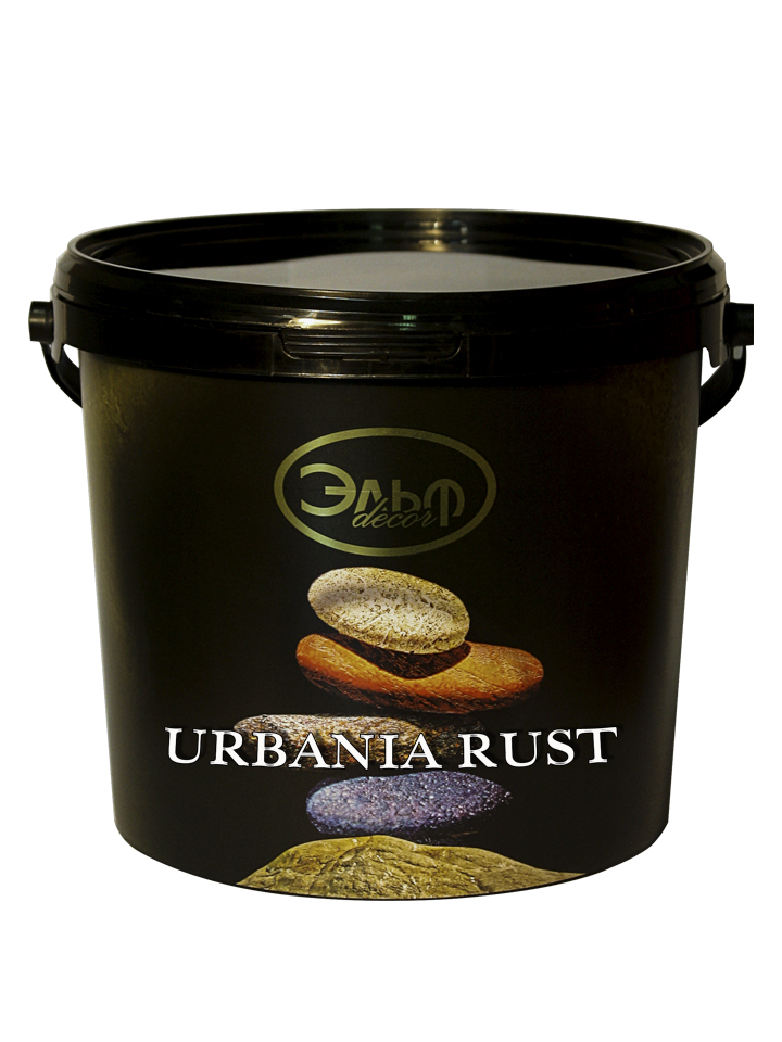 

Декоративное покрытие с гранитной крошкой и кварцевым песком Elf URBANIA rust 5 кг