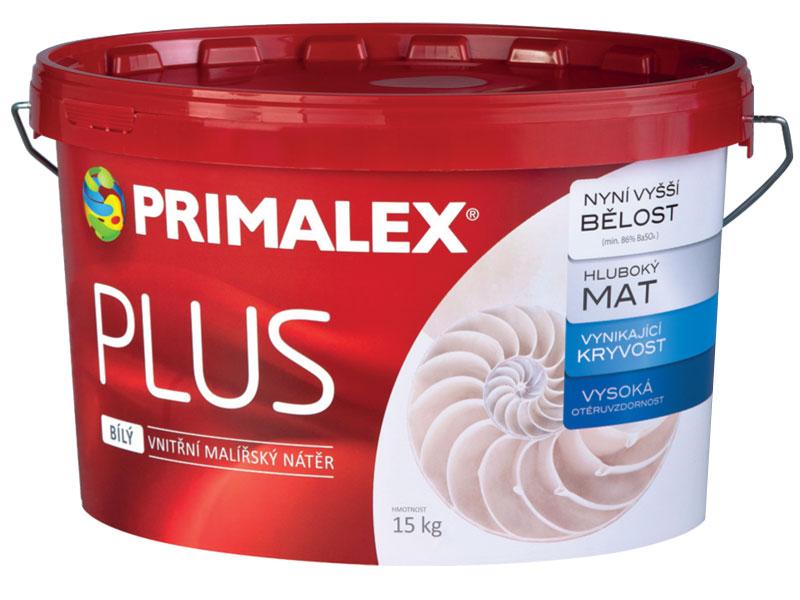 

Известковая краска Primalex Plus белая 15 кг
