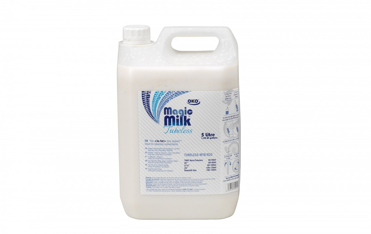 

Герметик для бескамерных колёс Oko Magik Milk Tubeless 5л