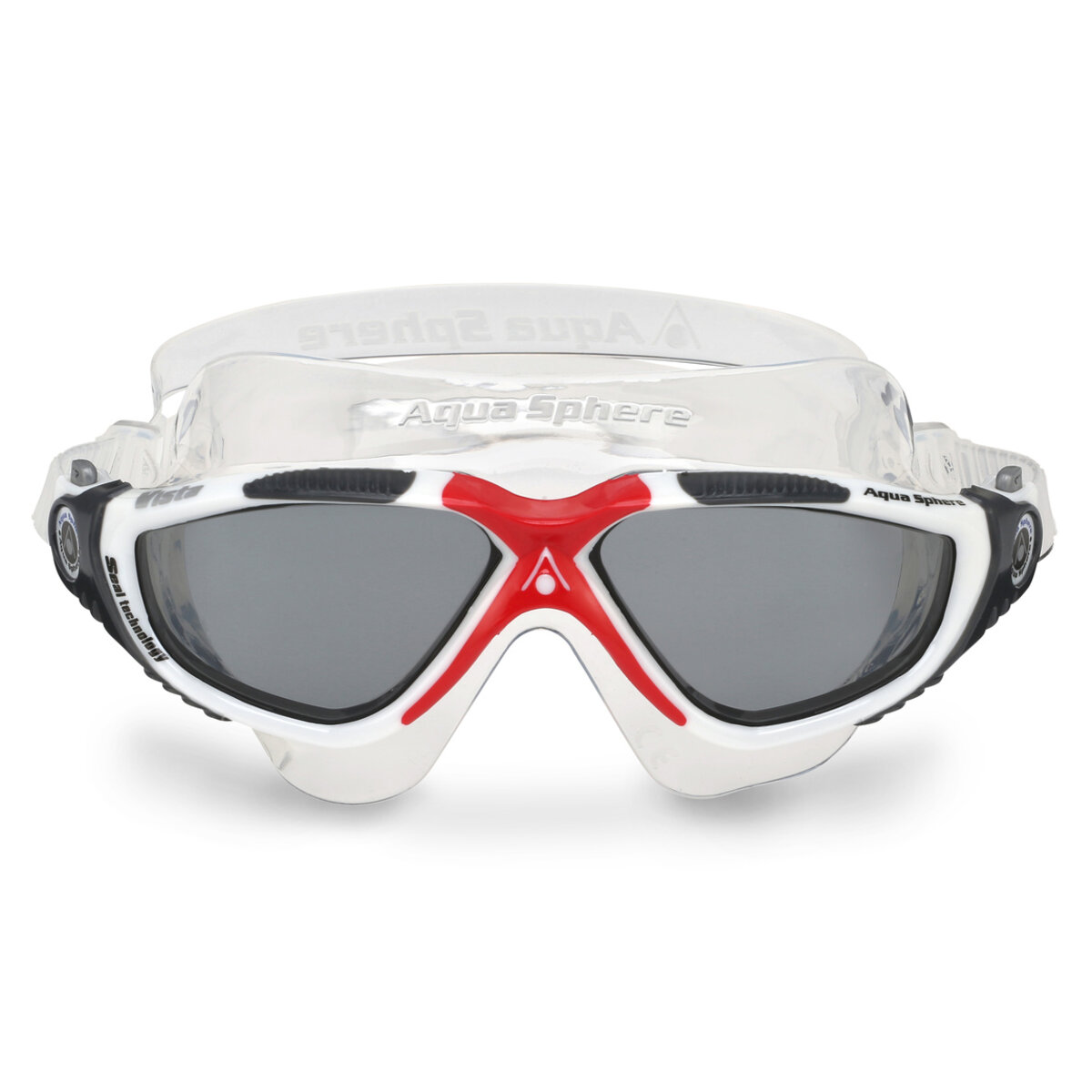 

Окуляри для плавання Aquasphere VISTA біло-червоний лінзи темні (MS1730912LD)