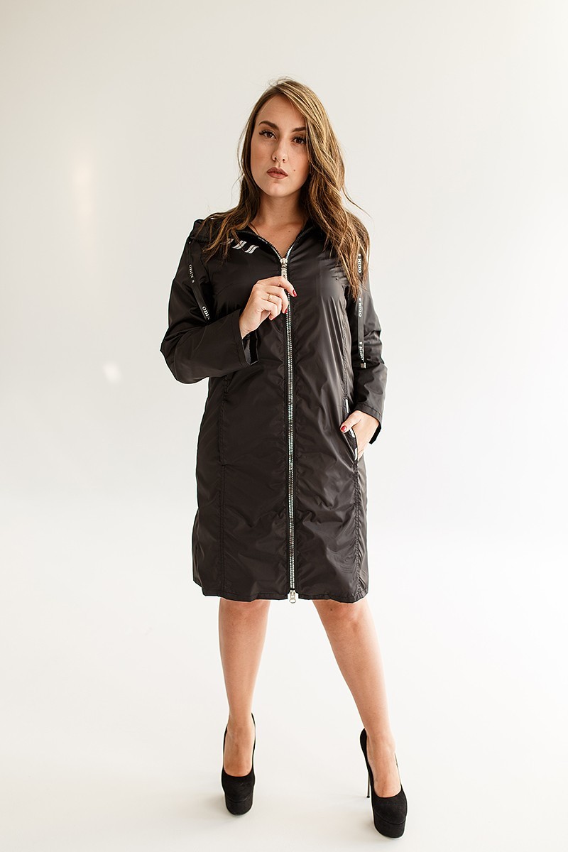 

Плащ-дождевик женский Одін С Elegant  Черный, Плащ-дождевик женский Одін С Elegant M Черный