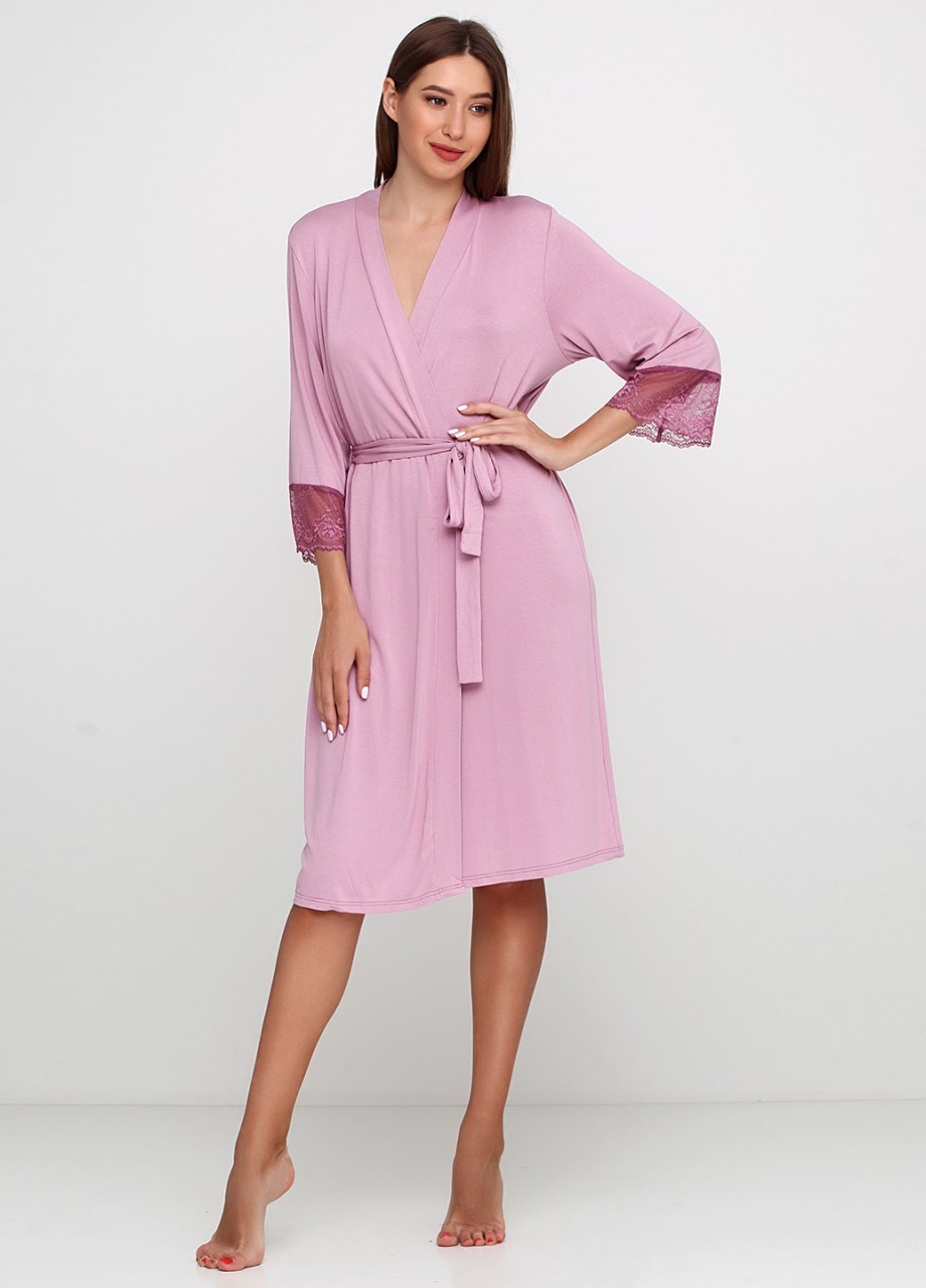 

Халат женский Julia 3071 пудра XXXXL