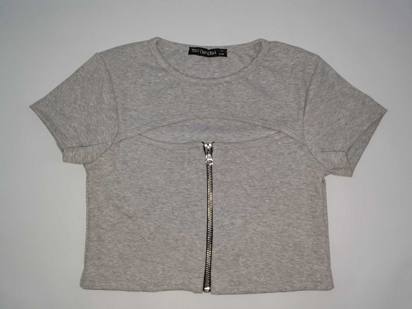 

Топ Chat & Back 997091 m/l(р) серый