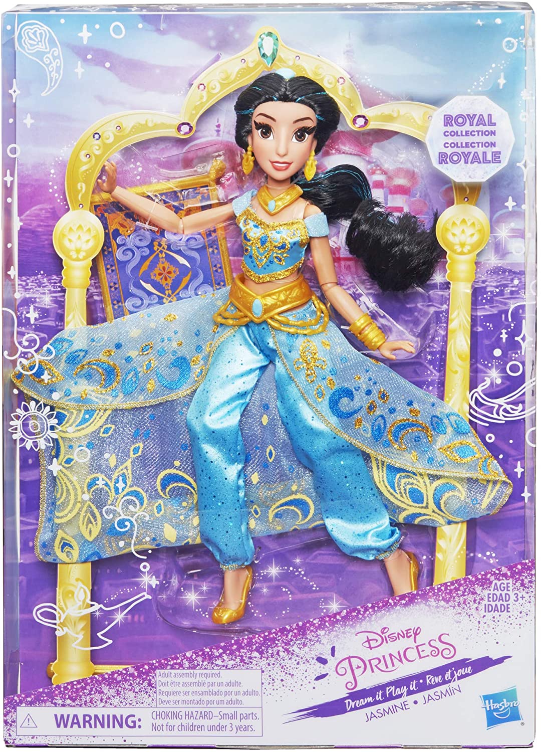 

Кукла Жасмин 28 см Королевская Коллекция Делюкс Disney Princess Royal Collection Deluxe Jasmine Hasbro E2660