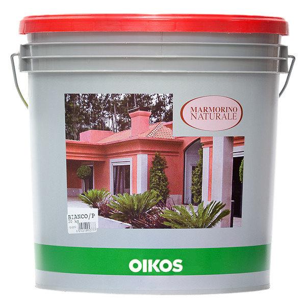 

Декоративная штукатурка Oikos Marmorino Naturale Fine White 20 кг