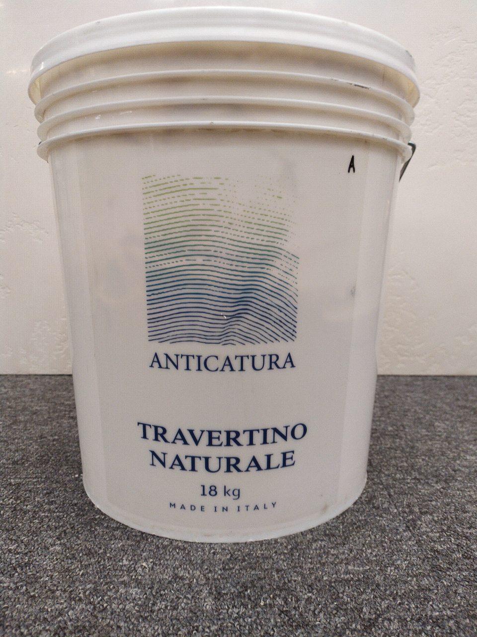 

Известковая штукатурка травертин Anticatura Travertino Naturale 18 кг