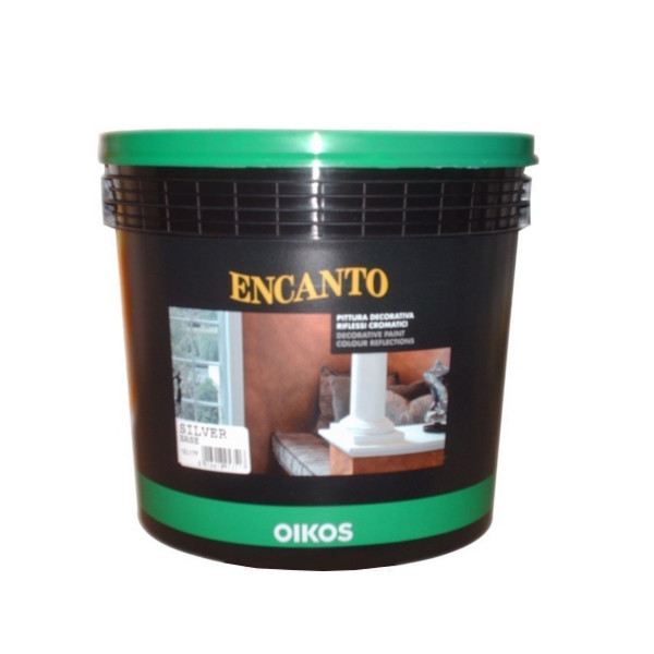 

Декоративная краска Oikos Encanto Nero Base 4 л