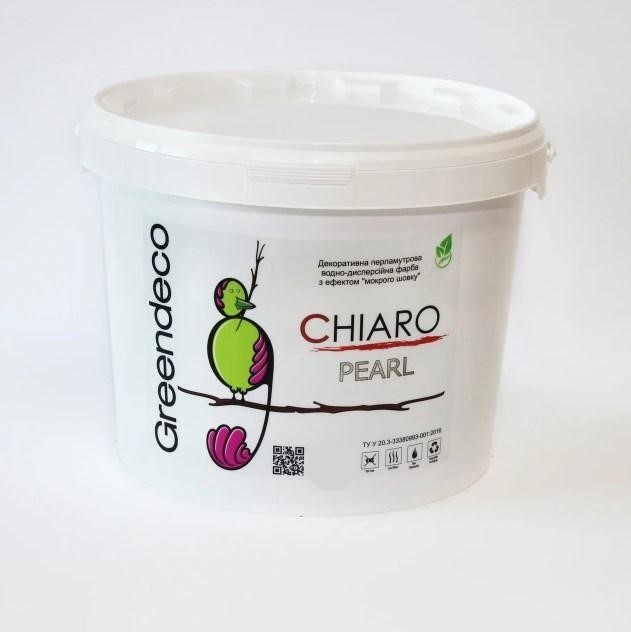 

Краска с эффектом шелка Greendeco Chiaro Pearl 3 л