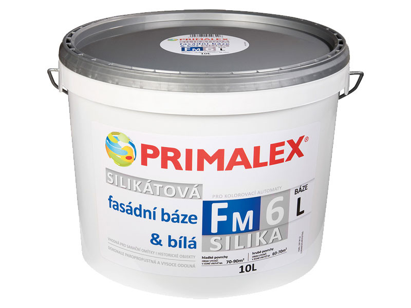 

Силикатная фасадная краска Primalex Fasad FM 6 L 10 л