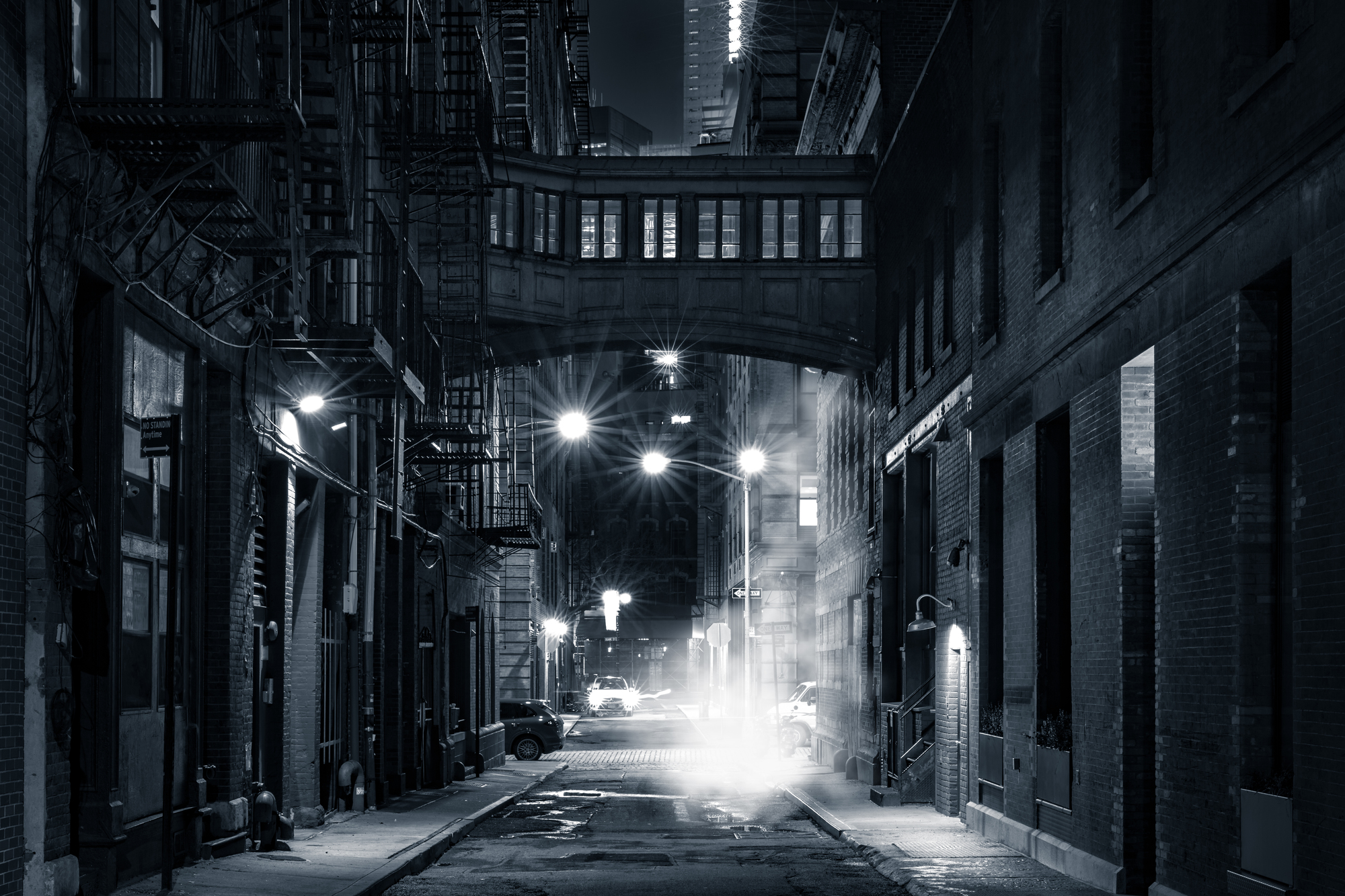 

Фотообои Архитектура 'Ночной проулок' (3501) , Деко