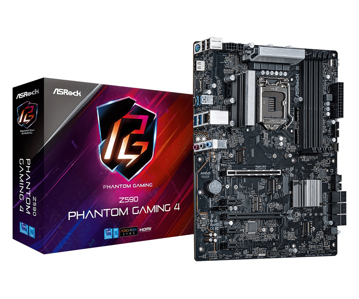

ASRock Z590 Phantom Gaming 4 Socket 1200