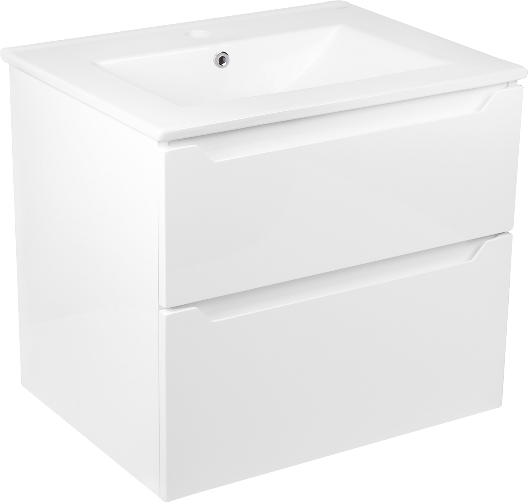 

Тумба подвесная Qtap Scorpio с умывальником QT1472TPВ7013070CW